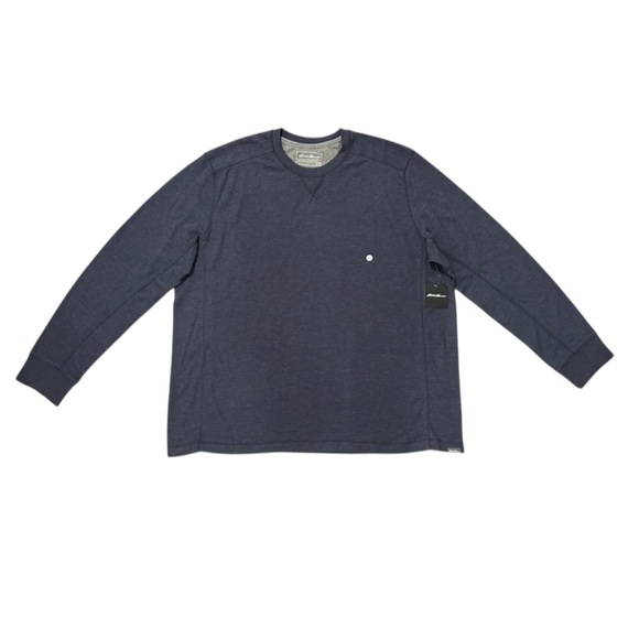 Eddie Bauer Waffle Knit Thermal Navy Blue Men’s Size 2XL NWT - Picture 1 of 4